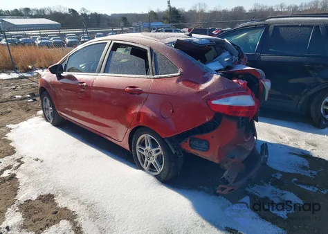 2018 Ford Fiesta Se из США, поврежденный, VIN 3FADP4BJ4JM139692